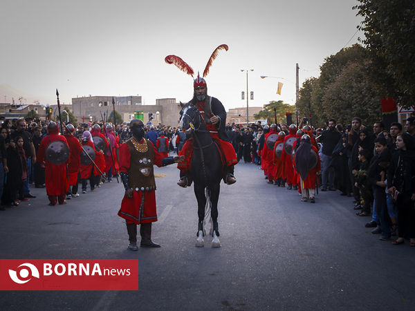 تعزیه کاروان ورود به کربلا در نوش آباد کاشان