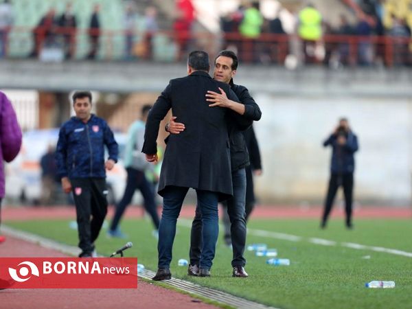 دیدار فوتبال تیم های سپیدرود رشت- سایپا تهران