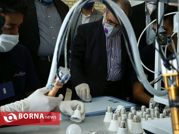 "جهش تولید در سرزمین فتح"- بهره برداری از واحد تولید کننده لامپ های کم مصرف در شهرک صنعتی خرمشهر