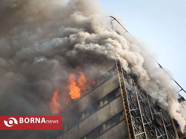 آتش سوزی و فروریختن ساختمان پلاسکو-2