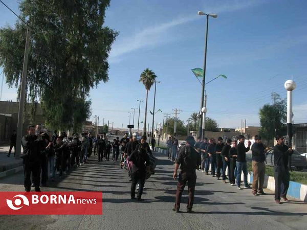 مراسم روز تاسوعای حسینی، صحن امام زاده علی صالح(ع)_ استان ایلام