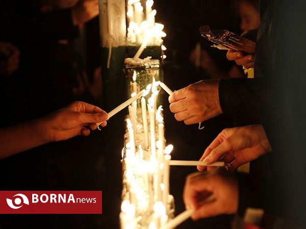 شام غریبان در محله گلوبندک تهران