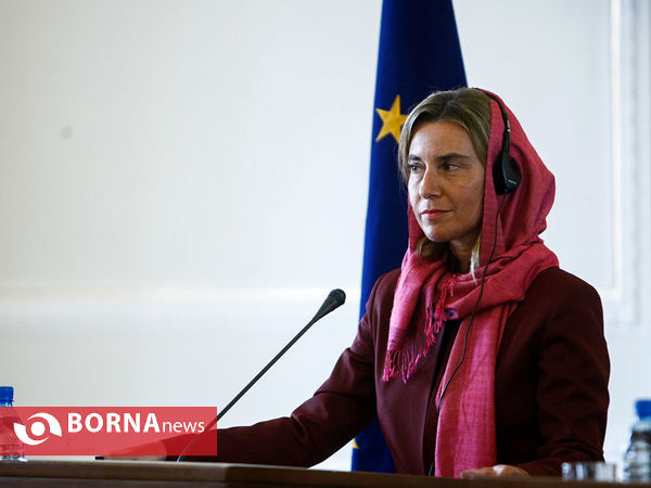 نشست خبری ظریف و موگرینی