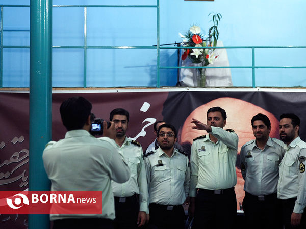 تجدید میثاق فرماندهان ناجا با آرمان های امام خمینی (ره) در حسینیه جماران