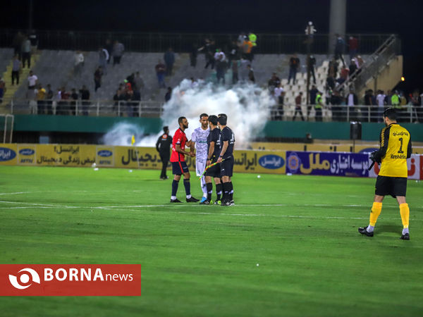 دیدار تیم های فوتبال آلومینیوم - نساجی