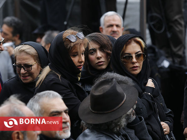 تشییع پیکر مرحوم جمشید مشایخی