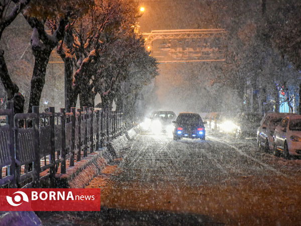 چهره زمستانی اراک در آخرین ماه پاییز