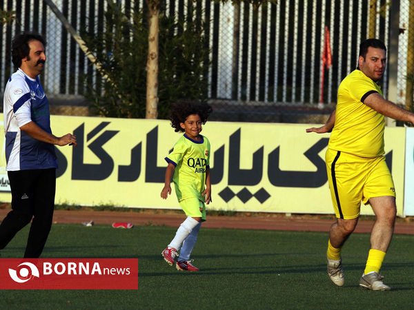 تمرین تیم فوتبال ستارگان ایران