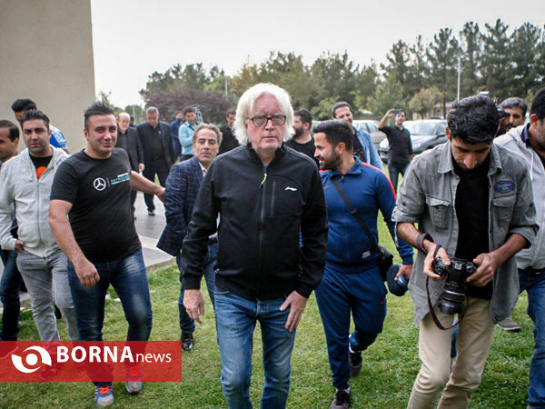 تمرینات تیم فوتبال استقلال تهران