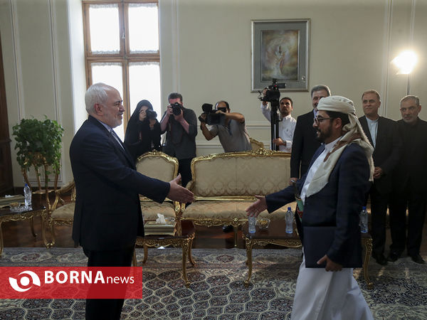 دیدار محمد جواد ظریف با سفیر جدید یمن