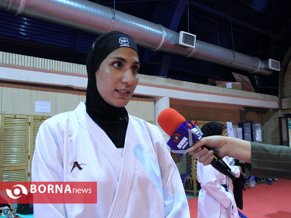 تمرین تیم ملی کاراته بانوان
