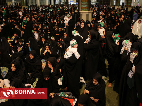 مراسم شیرخوارگان حسینی در مصلی تهران