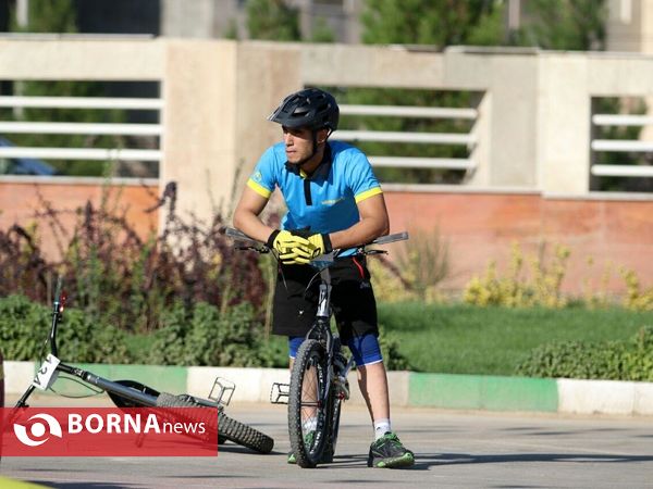 مسابقات دوچرخه سواری تریال قهرمانی کشور در مشهد