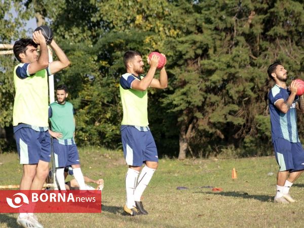 تمرینات تیم فوتبال ملوان بندرانزلی