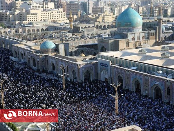نماز عید فطر حرم مطهر رضوی