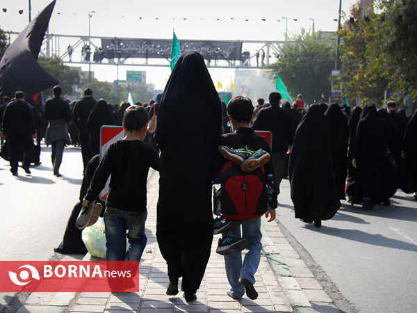 پیاده روی اربعین حسینی در تهران -3