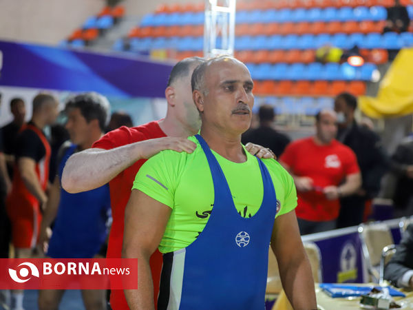 رقابت های پرس سینه قهرمانی کارگران کشور