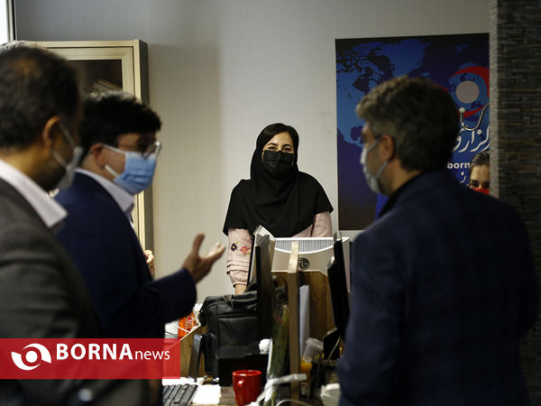 حضور معاون وزیر ورزش و جوانان در خبرگزاری برنا