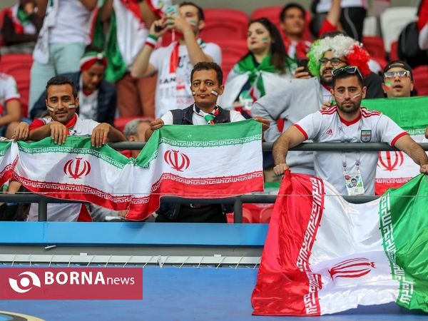 در حاشیه بازی ایران و اسپانیا