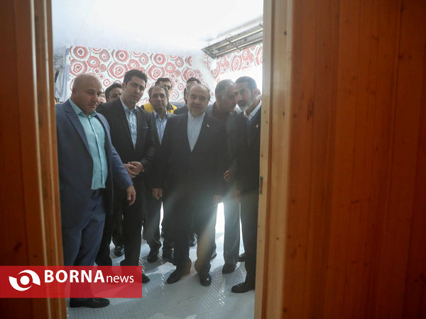 افتتاح مجموعه ورزشی شهید خوراکیان