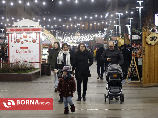 حال و هوای سال نو میلادی در ارمنستان