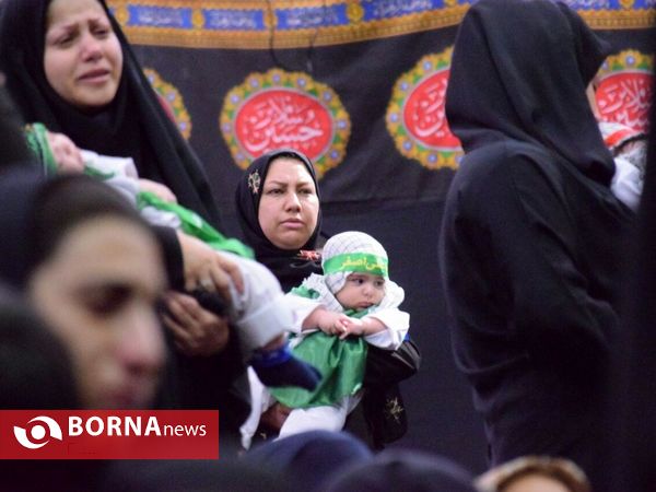 مراسم شیرخوارگان حسینی در خرم آباد