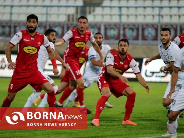 دیدار تیم های فوتبال پرسپولیس _ ملوان