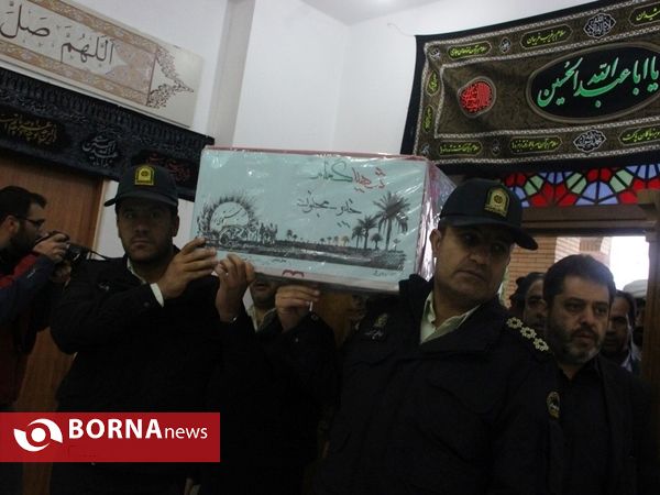استقبال از 11 شهید گمنام دفاع مقدس در شیراز