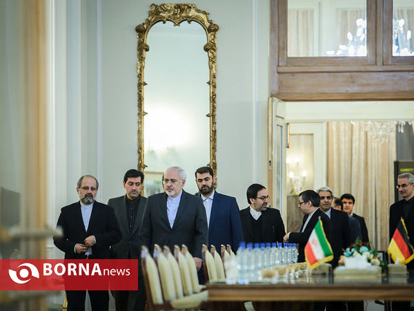نشست خبری وزرای خارجه ایران و آلمان