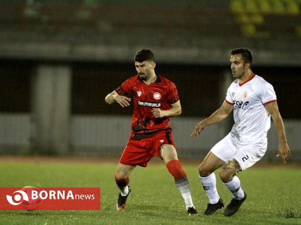 دیدار تیم های فوتبال سپیدرود رشت _ اسپاد تهران