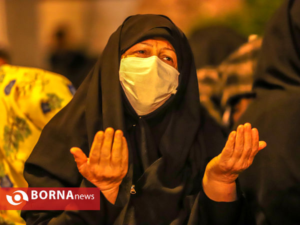 مراسم احیا شب  بیست و یکم رمضان - اراک