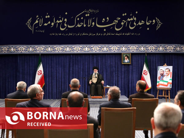 دیدار رئیس‌جمهور و اعضای هیئت دولت با رهبر انقلاب