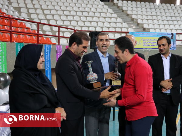 اختتامیه مسابقات بین المللی شطرنج ابن سینا در همدان