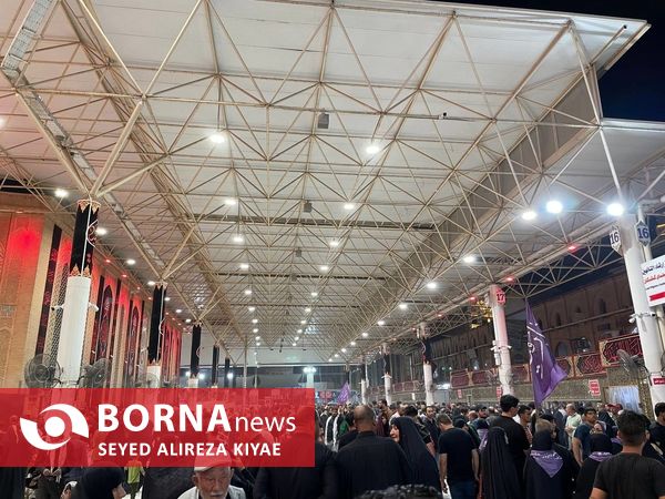 حرم حضرت علی(ع) در شب اربعین حسینی