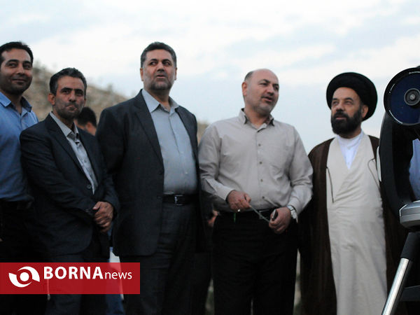 استهلال ماه شوال در غرب تهران