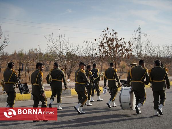 آیین رونمایی از المان شهید محسن فخری زاده