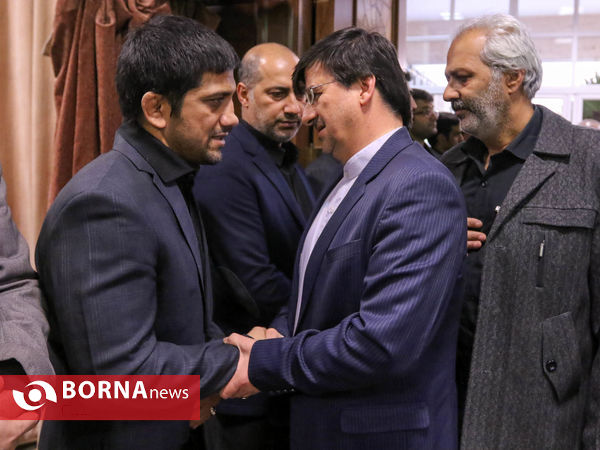 مراسم ختم پدر علیرضا دبیر
