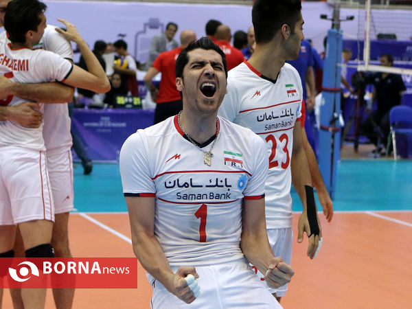 دیدار تیم ملی والیبال ایران - روسیه