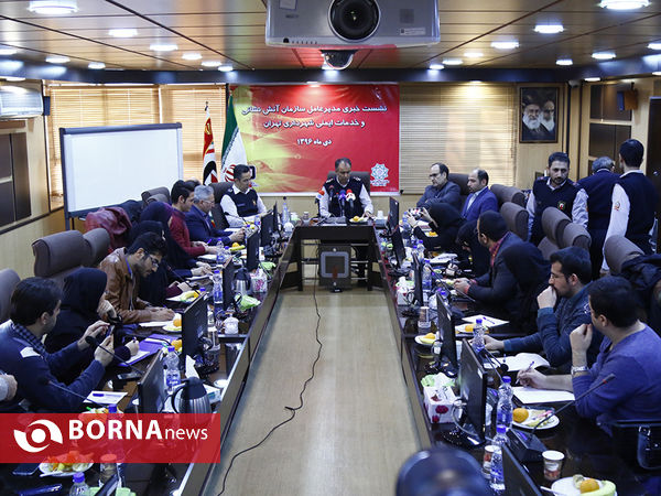 نششست خبری مدیر عامل جدید سازمان آتش نشانی