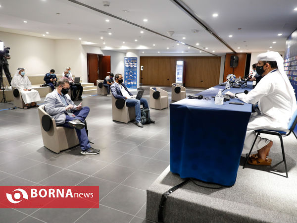کنفرانس خبری دیدار استقلال ایران -الشورطه عراق