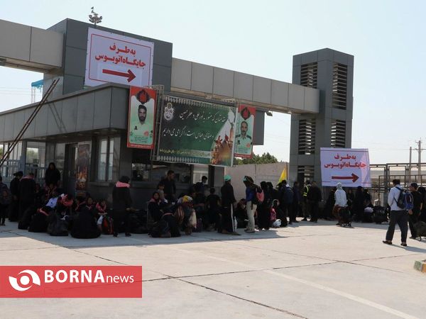 بازگشت زوار اربعین از مرز شلمچه