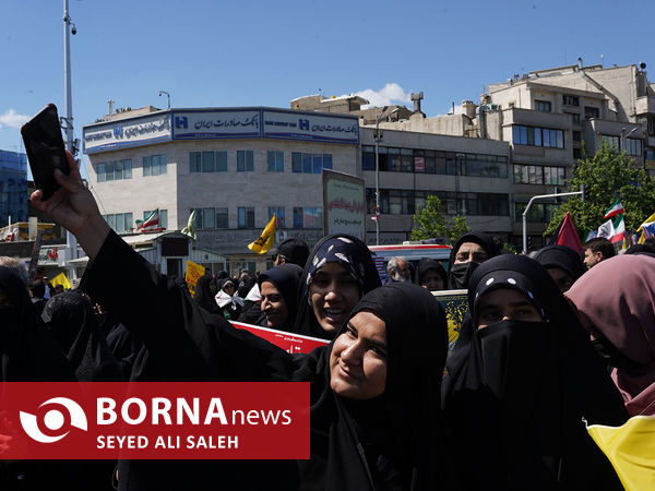 راهپیمایی روز جهانی قدس در تهران