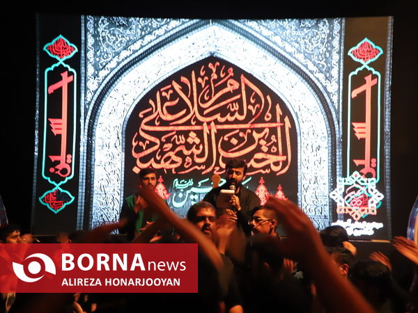 شب عاشورا در مصلی آبادان