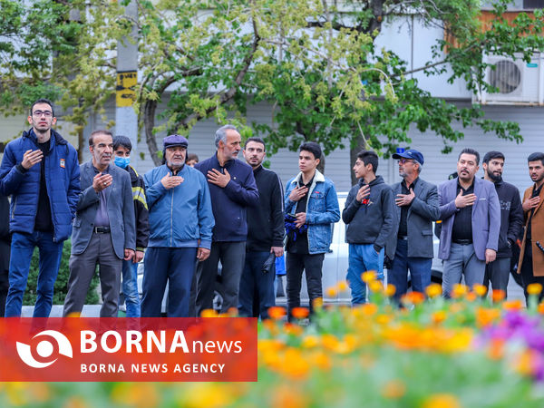  تجمع بزرگ مردم اراک