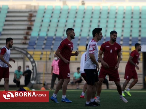 تمرینات امروز تیم فوتبال پرسپولیس