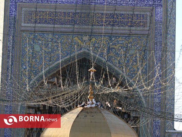 نماز عید قربان در حرم مطهر رضوی