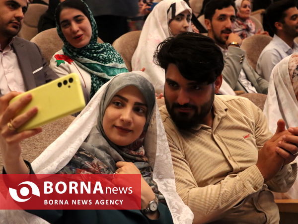 جشن وصال زوج های جوان در همدان با ۳۲۰ سری جهیزیه 