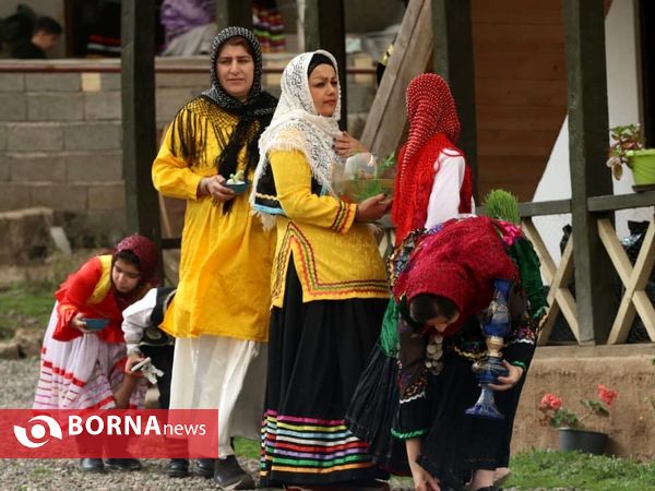 آئین سنتی سمنو پزان در شهرستان رودبار