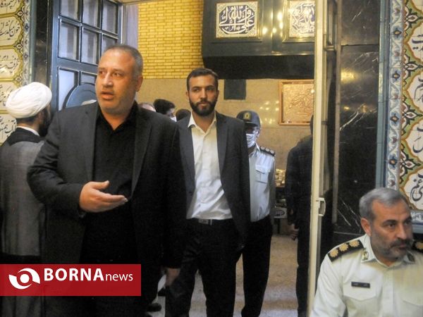 مراسم ختم و یادبود شهید مدافع امنیت وطن میلاد خسروی