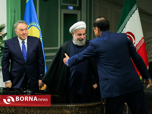 استقبال رسمی از رییس جمهور قزاقستان